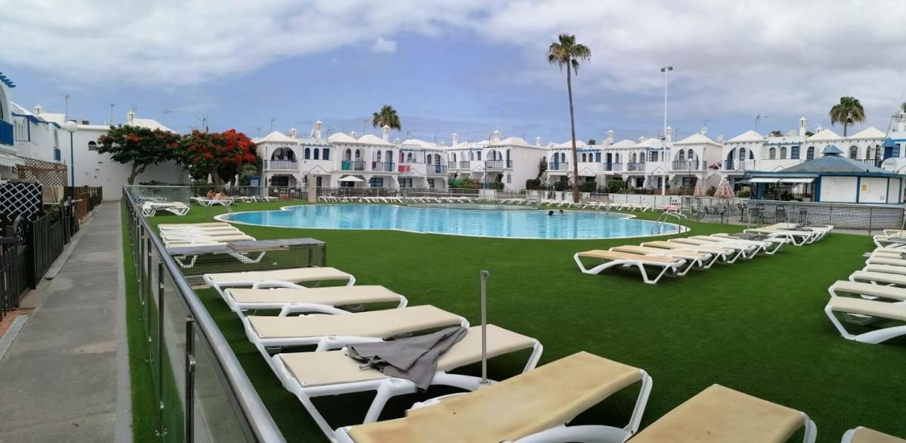 Bungalow Maspalomas Tranquilo Luminoso Y Apto Para El Teletrabajo Exteriör bild
